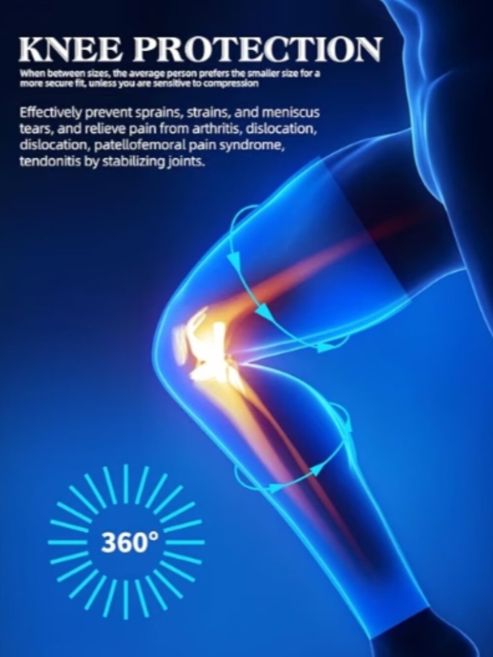 UGEM Compression Full Leg Sleeves – Pain Relief & Support- Large - Picture 2 of 7